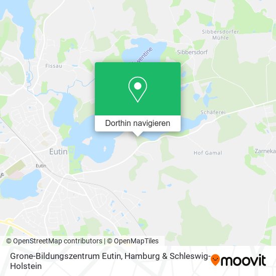 Grone-Bildungszentrum Eutin Karte