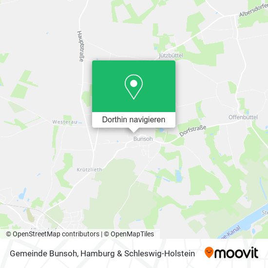 Gemeinde Bunsoh Karte