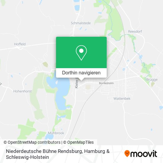 Niederdeutsche Bühne Rendsburg Karte