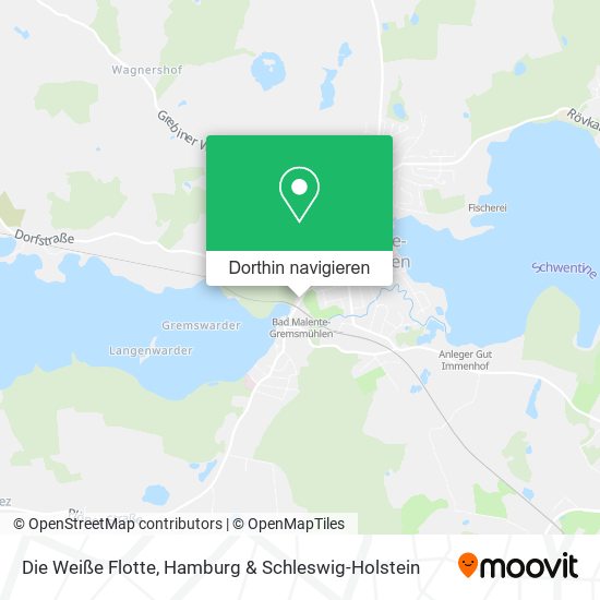 Die Weiße Flotte Karte