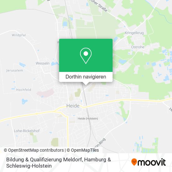 Bildung & Qualifizierung Meldorf Karte