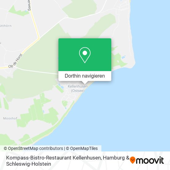 Kompass-Bistro-Restaurant Kellenhusen Karte