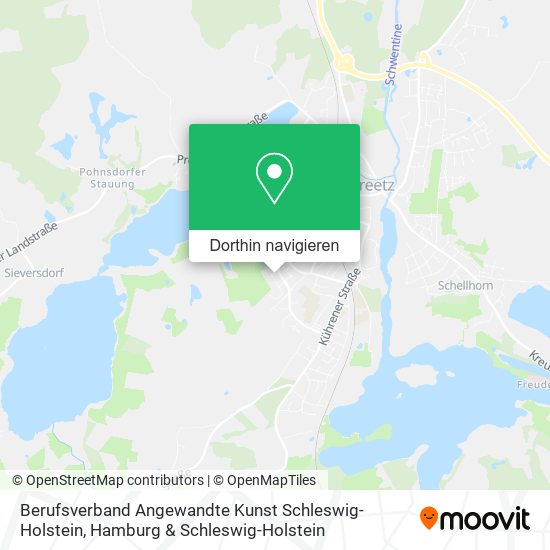 Berufsverband Angewandte Kunst Schleswig-Holstein Karte