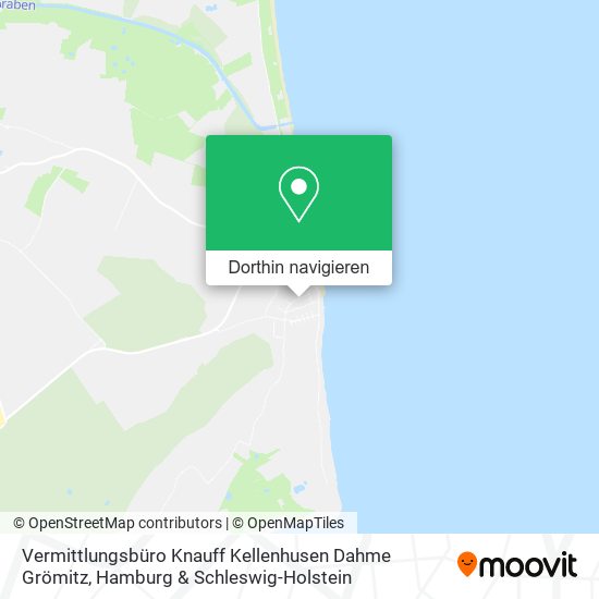 Vermittlungsbüro Knauff Kellenhusen Dahme Grömitz Karte