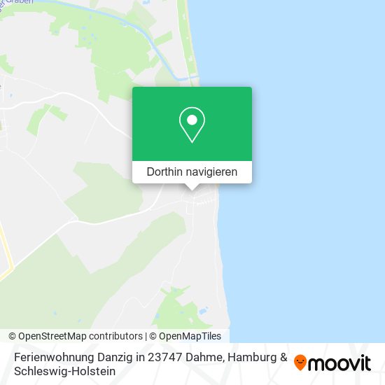 Ferienwohnung Danzig in 23747 Dahme Karte