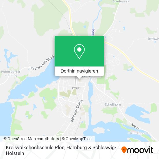 Kreisvolkshochschule Plön Karte
