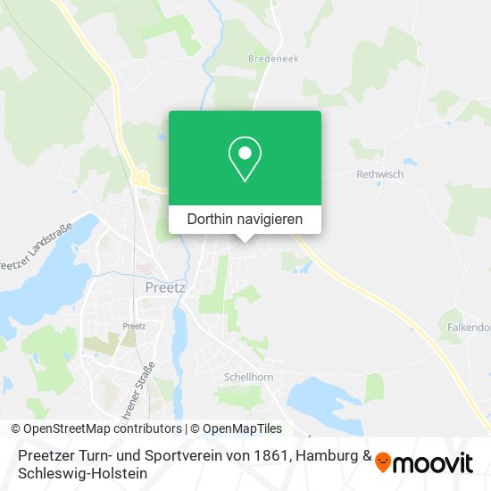 Preetzer Turn- und Sportverein von 1861 Karte