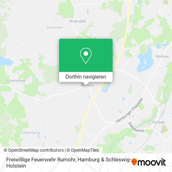 Freiwillige Feuerwehr Rumohr Karte