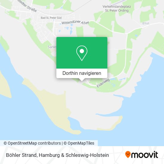 Böhler Strand Karte