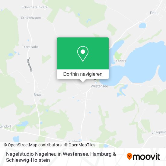 Nagelstudio Nagelneu in Westensee Karte