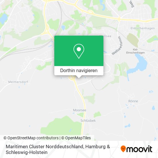 Maritimen Cluster Norddeutschland Karte