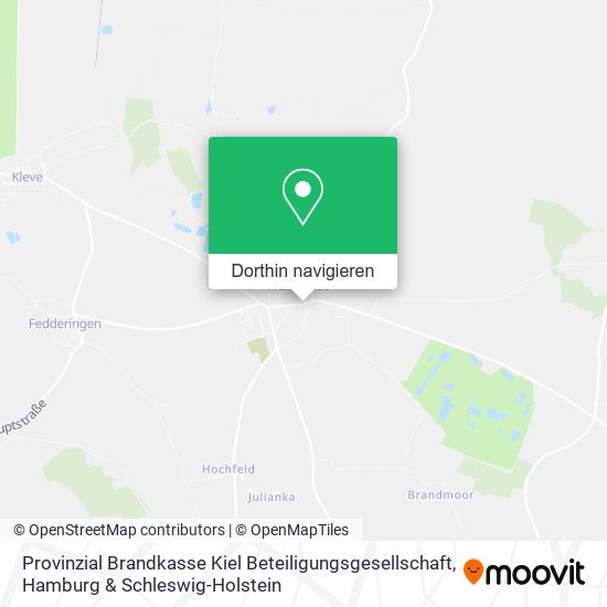 Provinzial Brandkasse Kiel Beteiligungsgesellschaft Karte