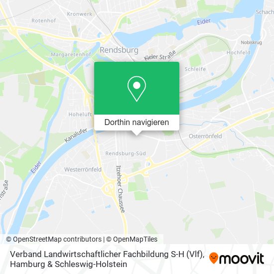 Verband Landwirtschaftlicher Fachbildung S-H (Vlf) Karte