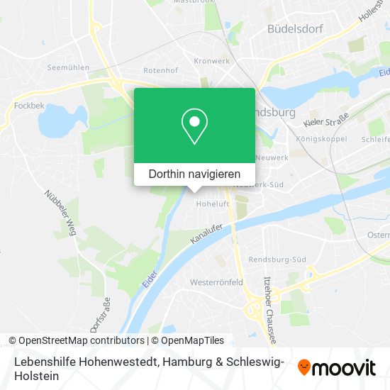 Lebenshilfe Hohenwestedt Karte