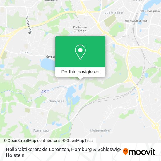 Heilpraktikerpraxis Lorenzen Karte