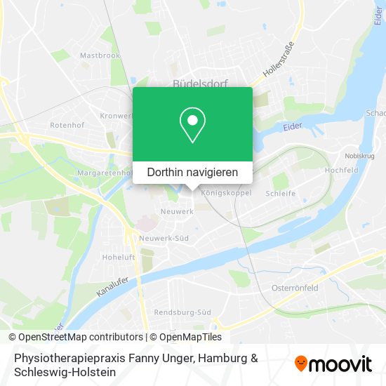 Physiotherapiepraxis Fanny Unger Karte