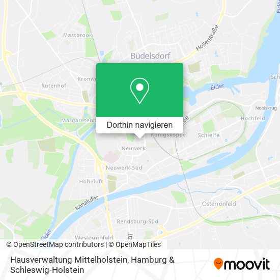 Hausverwaltung Mittelholstein Karte