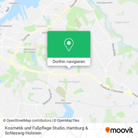Kosmetik und Fußpflege Studio Karte