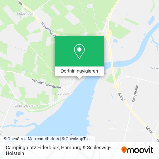 Campingplatz Eiderblick Karte