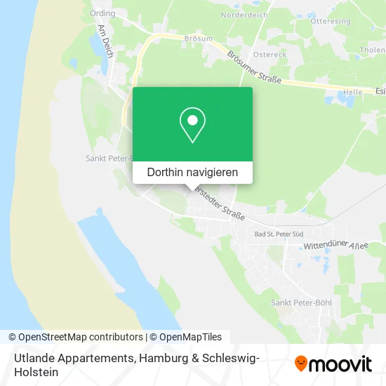 Utlande Appartements Karte