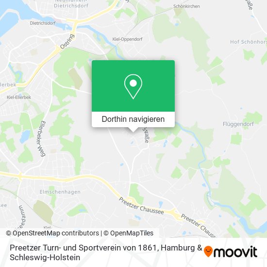 Preetzer Turn- und Sportverein von 1861 Karte