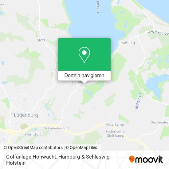 Golfanlage Hohwacht Karte