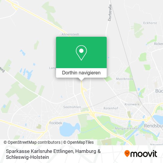 Sparkasse Karlsruhe Ettlingen Karte