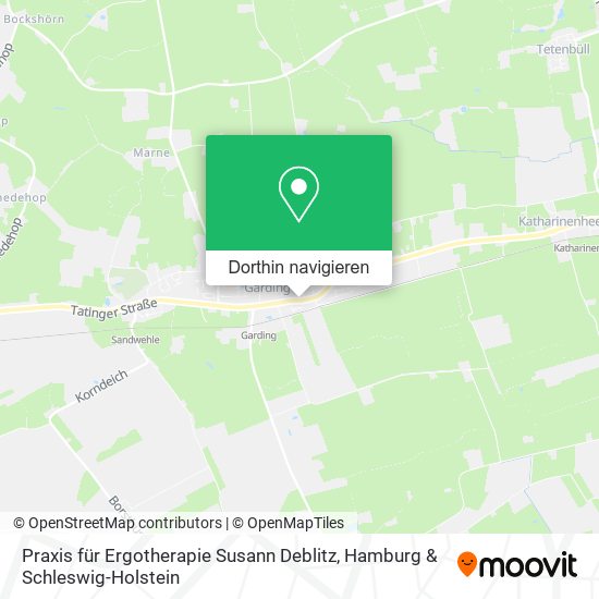 Praxis für Ergotherapie Susann Deblitz Karte