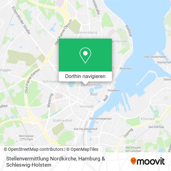 Stellenvermittlung Nordkirche Karte