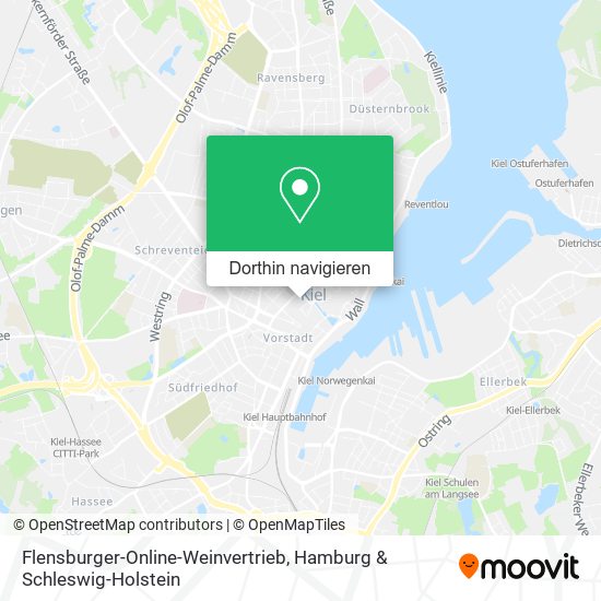 Flensburger-Online-Weinvertrieb Karte