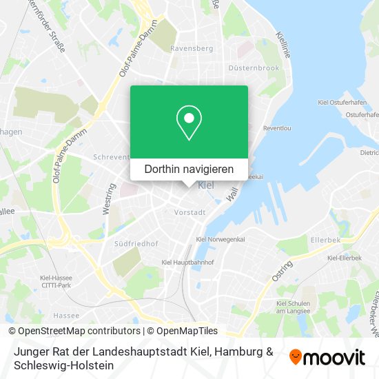 Junger Rat der Landeshauptstadt Kiel Karte