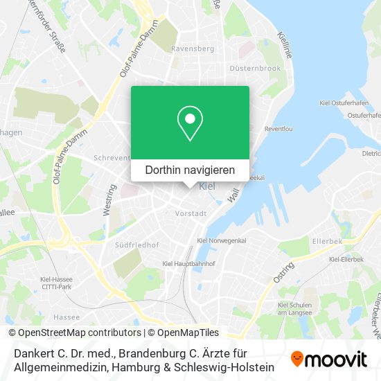Dankert C. Dr. med., Brandenburg C. Ärzte für Allgemeinmedizin Karte