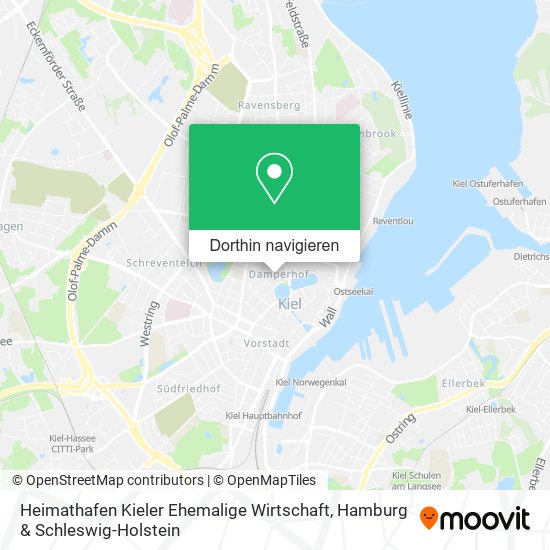 Heimathafen Kieler Ehemalige Wirtschaft Karte