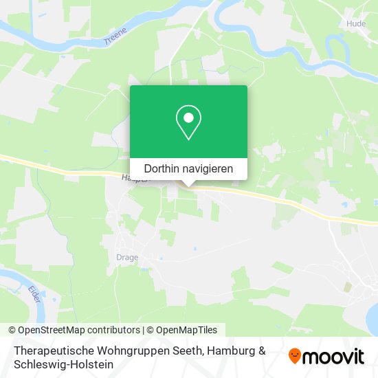 Therapeutische Wohngruppen Seeth Karte