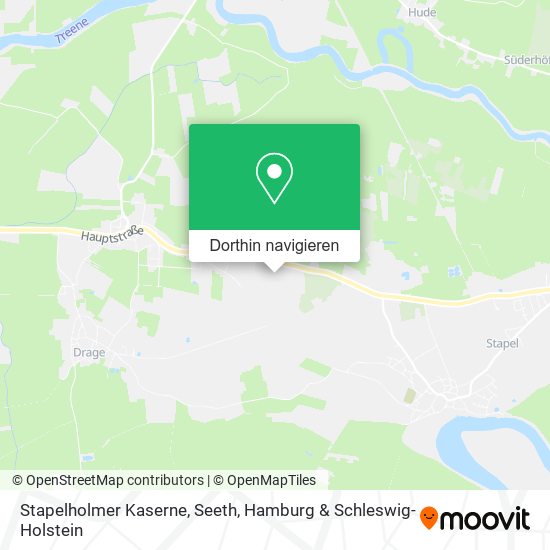 Stapelholmer Kaserne, Seeth Karte