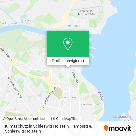 Klimaschutz in Schleswig Holstein Karte