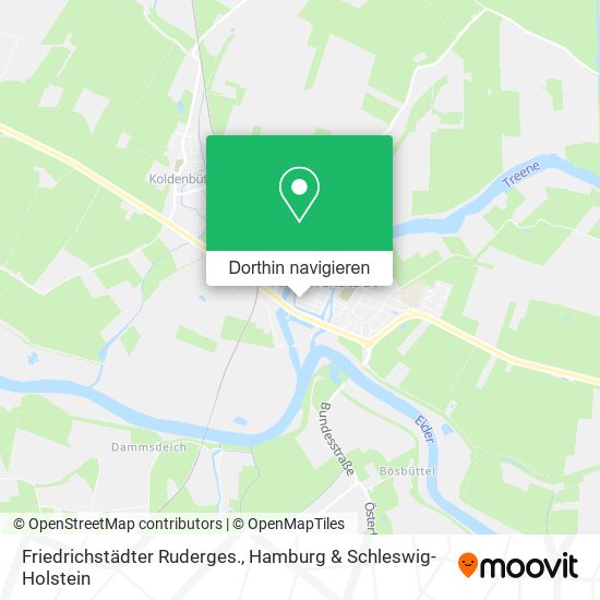 Friedrichstädter Ruderges. Karte