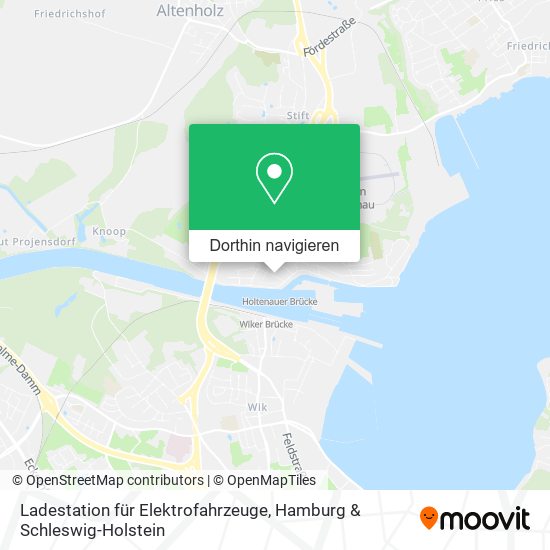 Ladestation für Elektrofahrzeuge Karte