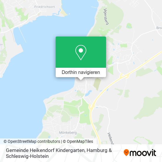 Gemeinde Heikendorf Kindergarten Karte