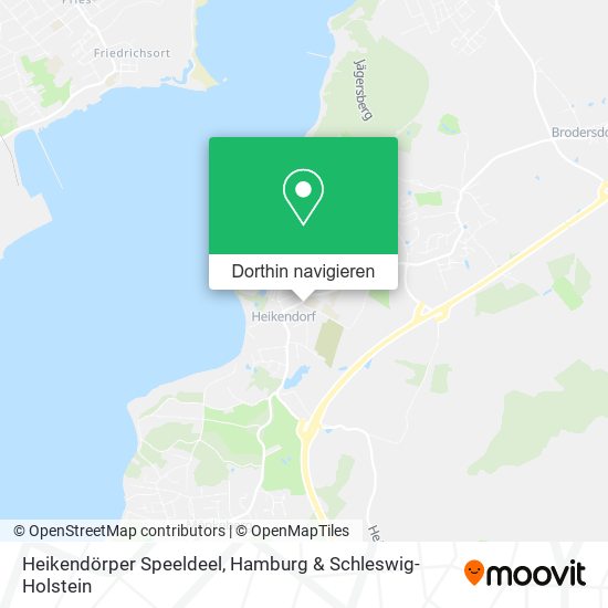 Heikendörper Speeldeel Karte