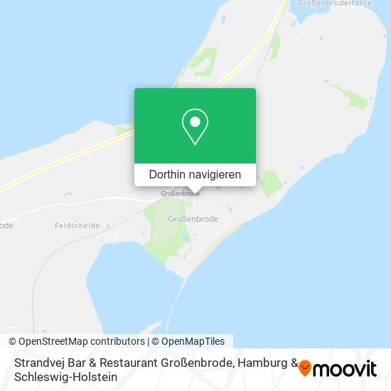 Strandvej Bar & Restaurant Großenbrode Karte