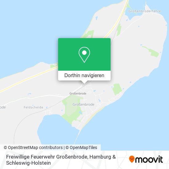 Freiwillige Feuerwehr Großenbrode Karte