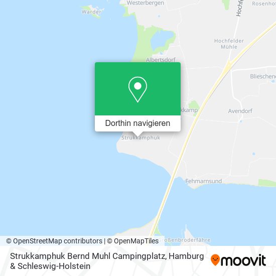 Strukkamphuk Bernd Muhl Campingplatz Karte