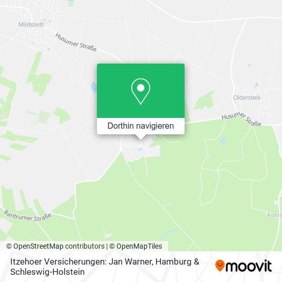 Itzehoer Versicherungen: Jan Warner Karte