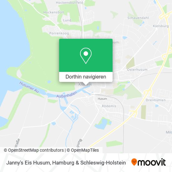 Janny's Eis Husum Karte