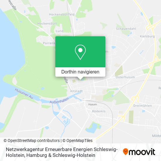Netzwerkagentur Erneuerbare Energien Schleswig-Holstein Karte