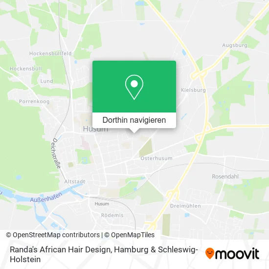 Randa's African Hair Design Karte