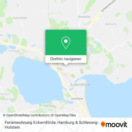 Ferienwohnung Eckernförde Karte