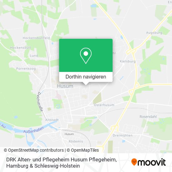 DRK Alten- und Pflegeheim Husum Pflegeheim Karte