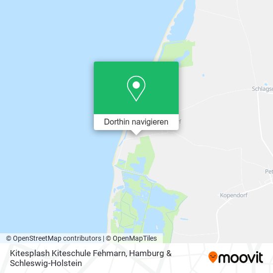 Kitesplash Kiteschule Fehmarn Karte